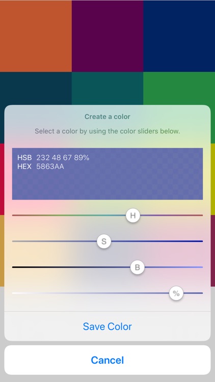 Color Box - Sheet & Picker