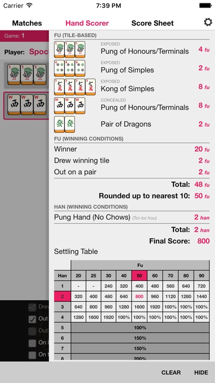 Mahjong Helper & Calculator
