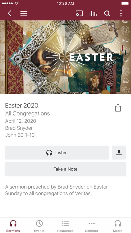 Veritas Community Church App