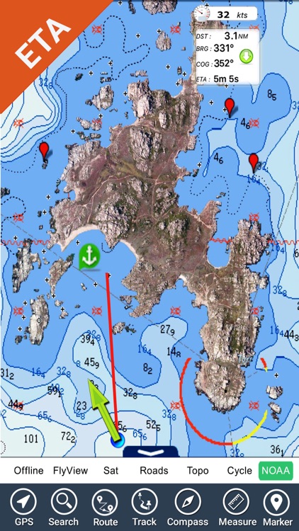 Florida Nautical Charts GPS HD screenshot-4