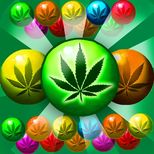 Weed Bubble Shooter Match 3 iOS App