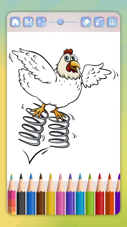Farm Animals Coloring Pages screenshot-3