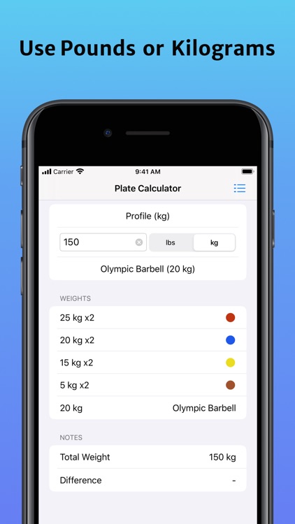 BarLoad Plate Calculator screenshot-3