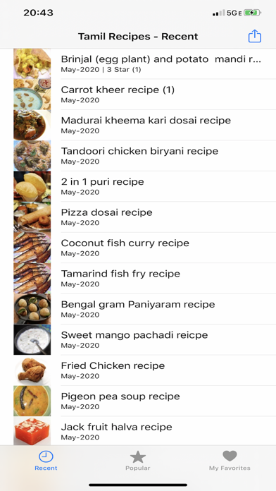 How to cancel & delete Tamil Nadu Recipes in English from iphone & ipad 1