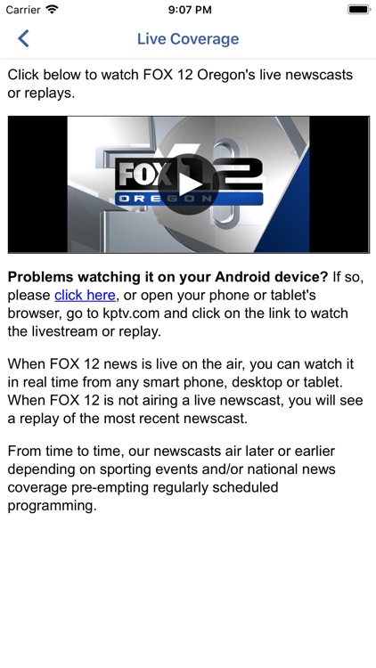 Portland Weather App -Fox 12 screenshot-4