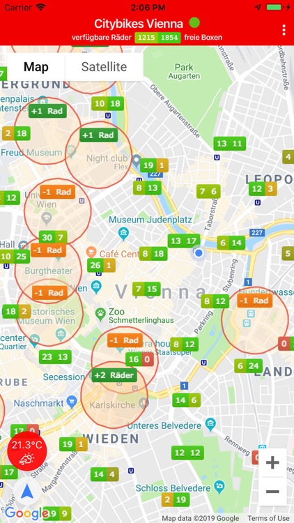 Citybikes Vienna screenshot-4