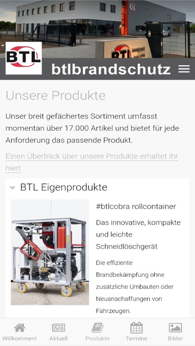 BTL Brandschutz Technik GmbH screenshot 3