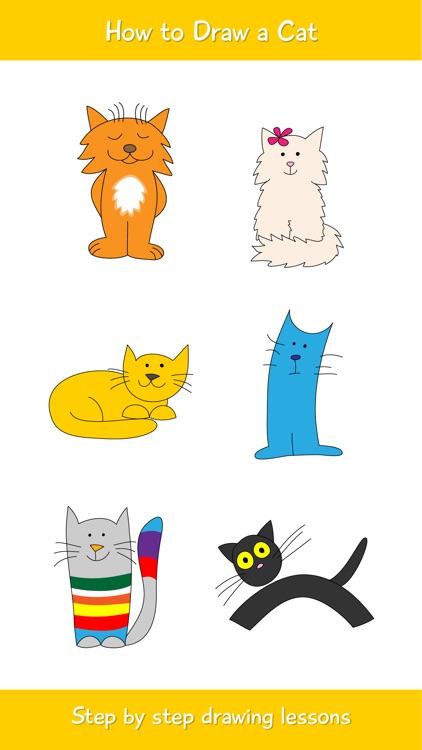 How to Draw a Cat Step by Step screenshot-1