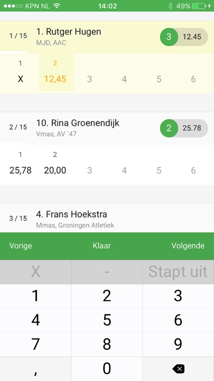 Athletics.app Jury-app screenshot-3