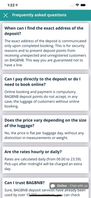 BAGBNB - LUGGAGE STORAGE(圖9)-速報App