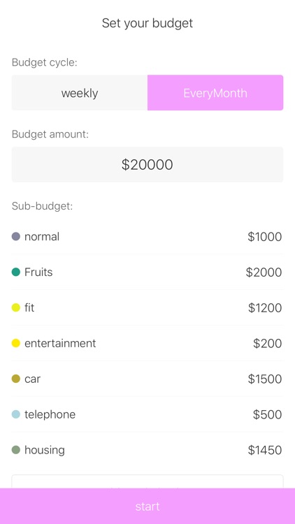EasyBill - bill manager