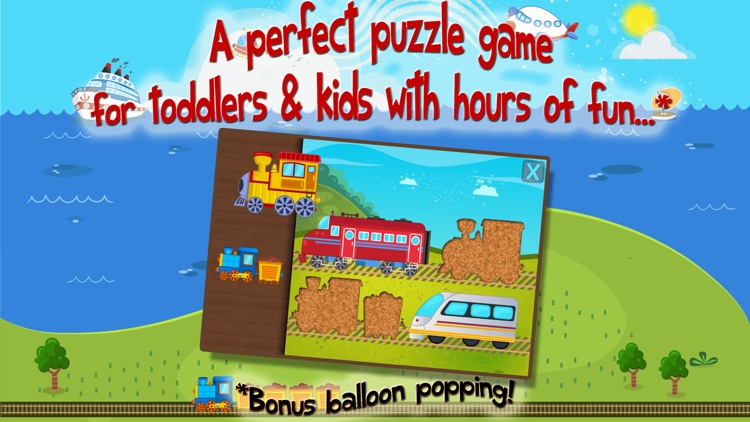 Kids Train Puzzle for Toddlers