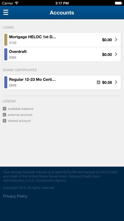 Deseret First CU Mobile