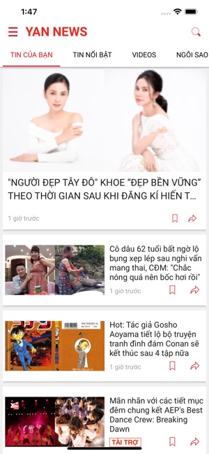 YAN News - Tin giới trẻ 24h(圖1)-速報App