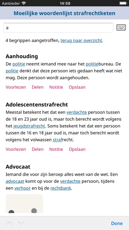 Moeilijke woordenlijst