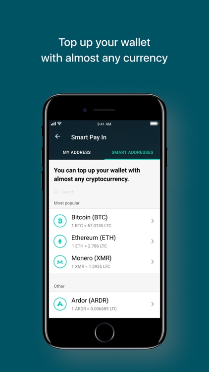 Litecoin Wallet by Freewallet screenshot-3