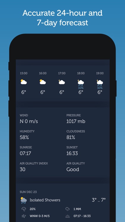 WTHRD: Real Weather Live screenshot-3