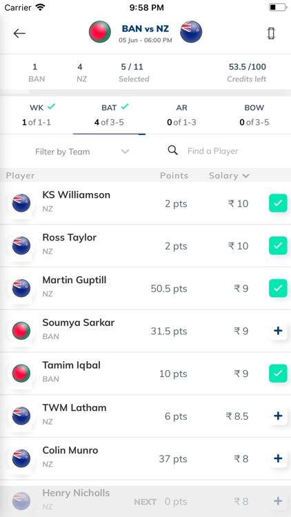 Boltt11 Fantasy Sports screenshot-4