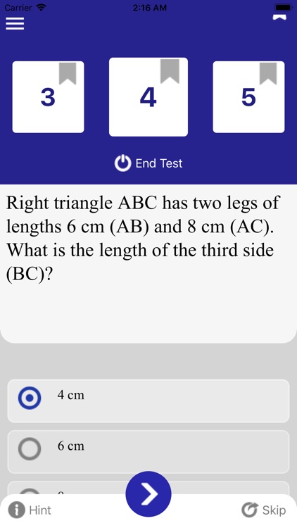 7th Grade STAAR Math Test 2019 screenshot-7