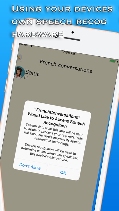 French Conversations screenshot 2