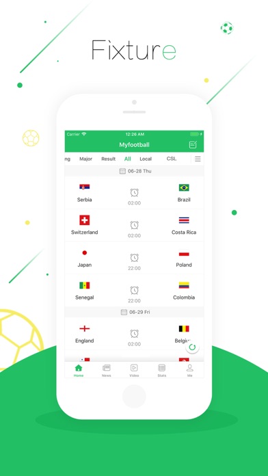 Myfootball screenshot 3