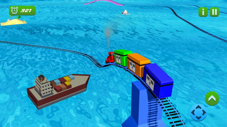 Island Train Transportation screenshot-3