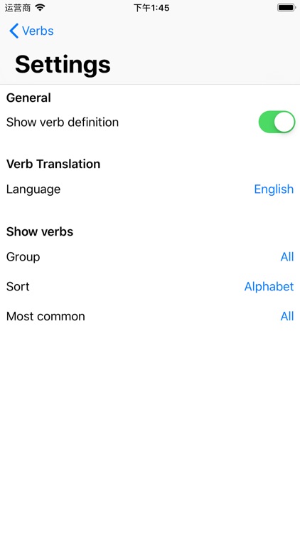 Spanish verbs learning screenshot-5