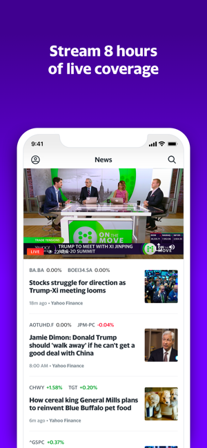 Yahoo Finance Stock Market On The App Store