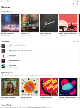 Screenshot 1 Splice - Music Made iphone