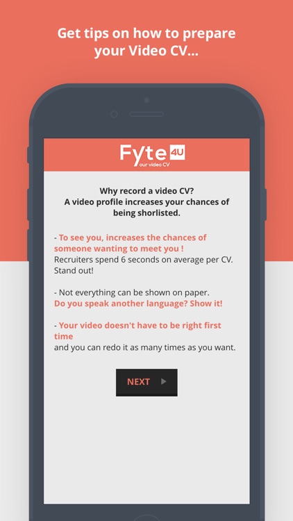 Fyte4U – Your Video CV