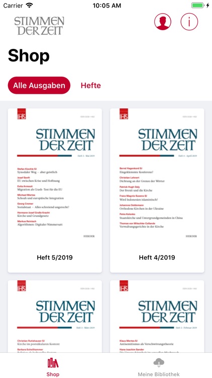 Stimmen der Zeit