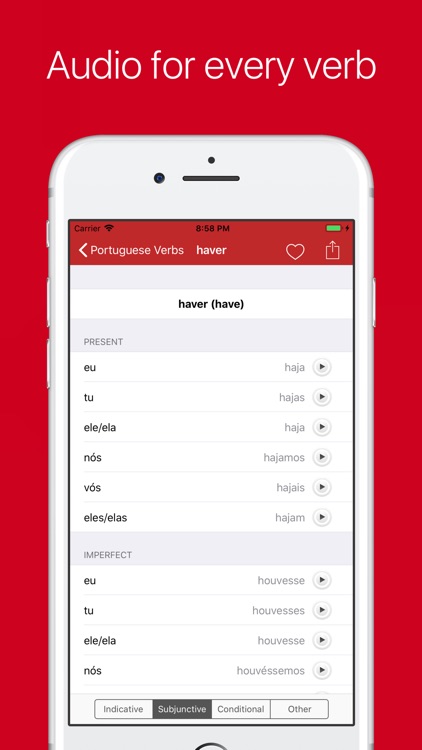 Portuguese Verb Conjugator Pro