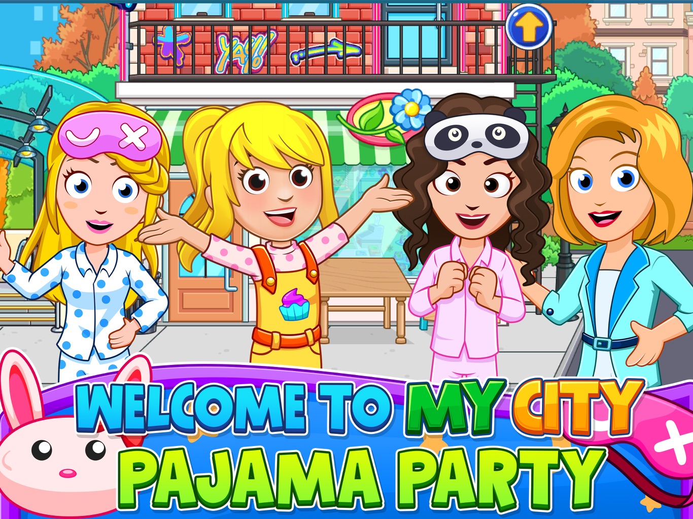 Май сити 3. Игры для пижамной вечеринки для детей. Май Сити Пижамная вечеринка. Party Town игра. Тока бока Пижамная вечеринка.