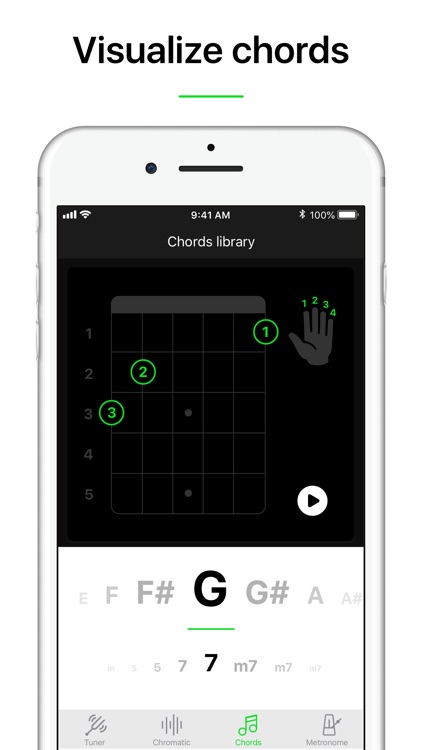 Guitar Tuner Pro, Bass,Ukulele screenshot-4