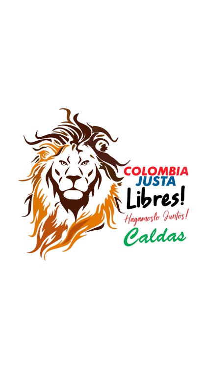 Colombia Justa Libres! Caldas