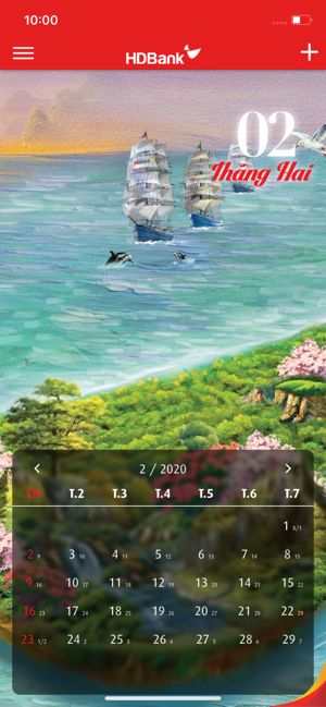 HDBank Calendar(圖1)-速報App