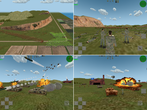 Tank Island 3D - Strategy game screenshot 3