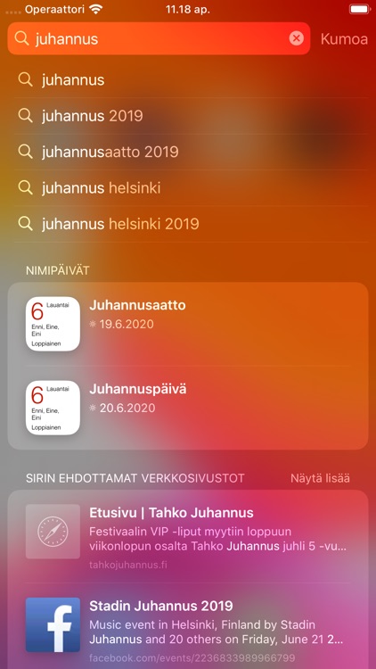 Nimipäivät screenshot-3