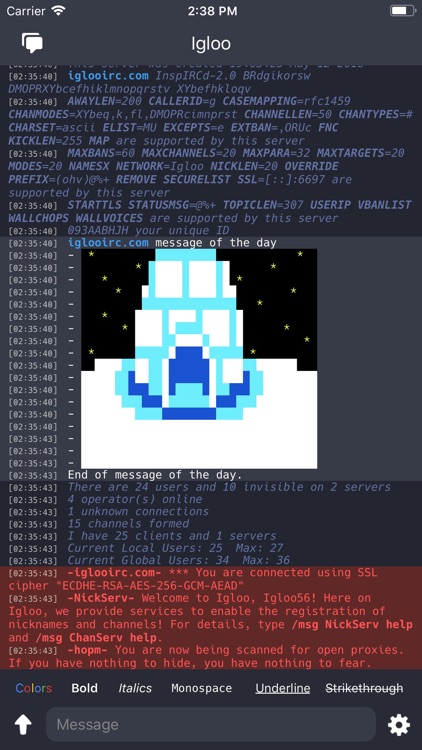 Igloo IRC