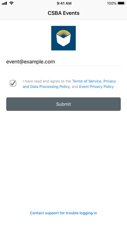 CSBA Event App