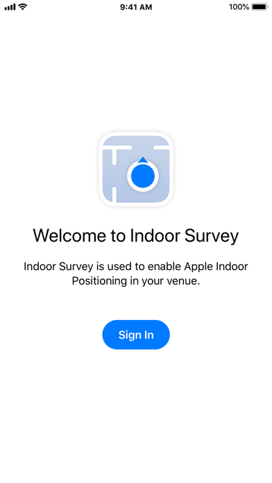 Indoor Survey Screenshot