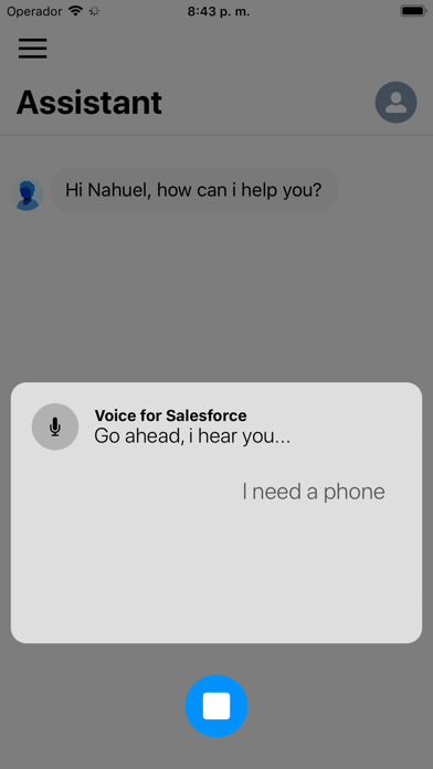Voice for Salesforce screenshot 4