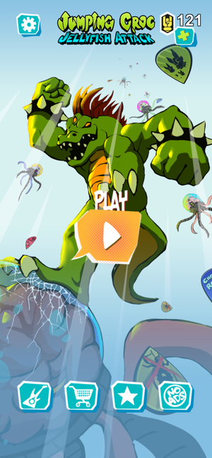 Jumping Croc Jellyfish Attack(圖1)-速報App