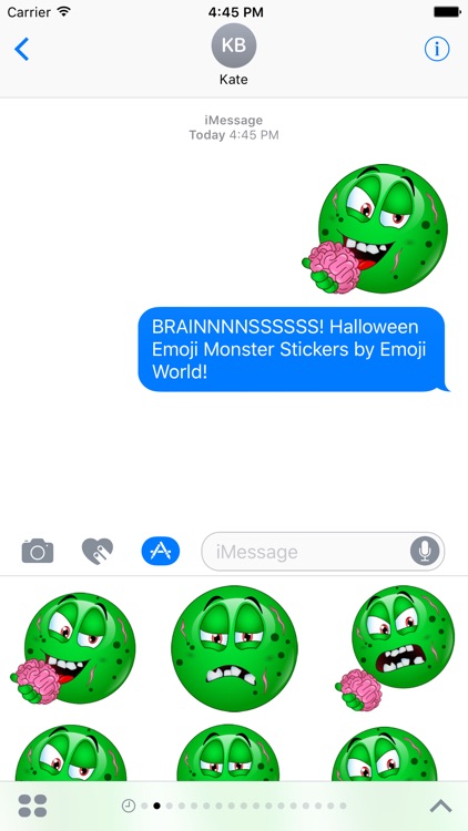 Halloween Monster Emojis