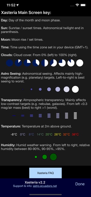 Xasteria: Astronomy Weather(圖5)-速報App