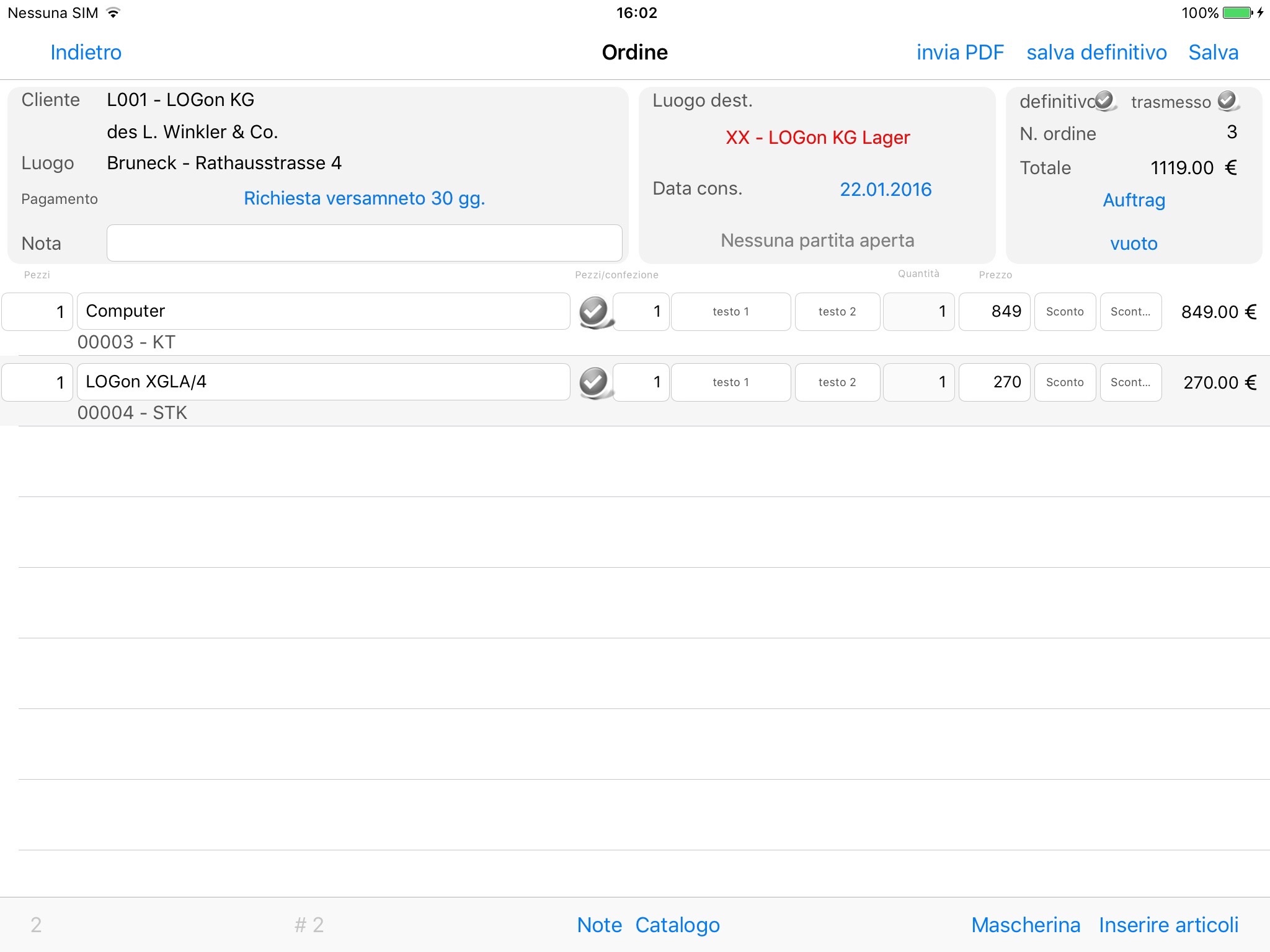 XGLA/4 Sales Pro screenshot 3