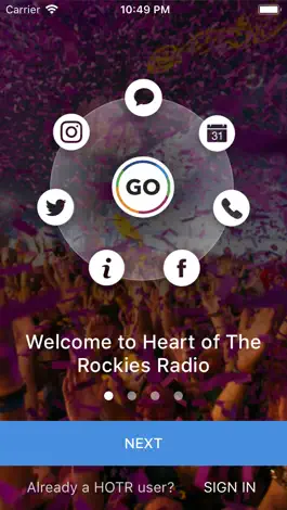 Game screenshot Heart of The Rockies Radio apk