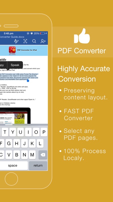 How to cancel & delete PDF Converter Pro: PDF to Word from iphone & ipad 1