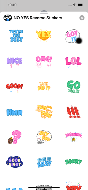 NO YES Reverse Stickers(圖5)-速報App