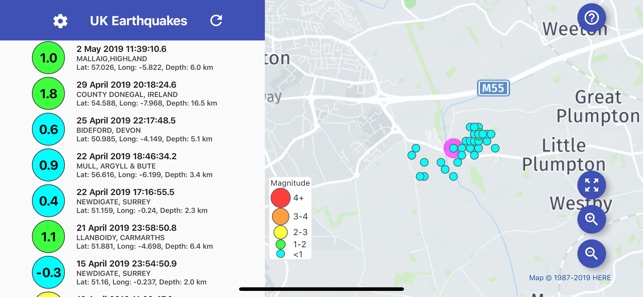 UK Earthquakes(圖4)-速報App